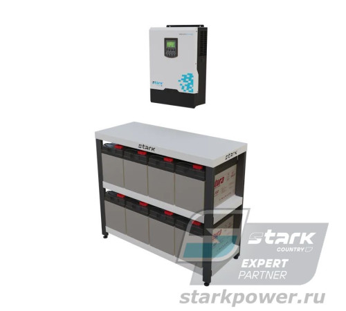 ИБП STARK COUNTRY 3000 INV SOLAR V - солнечная электростанция 3000 ВА / 3000 Вт