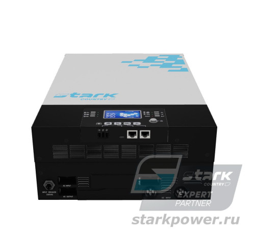 ИБП STARK COUNTRY 5000 INV SOLAR V - онлайн инвертор 5000 ВА с MPPT-контроллером