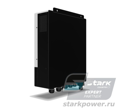 ИБП STARK COUNTRY 8000 INV SOLAR X - многофункциональный ИБП 8000 ВА с двумя MPPT-контроллерами