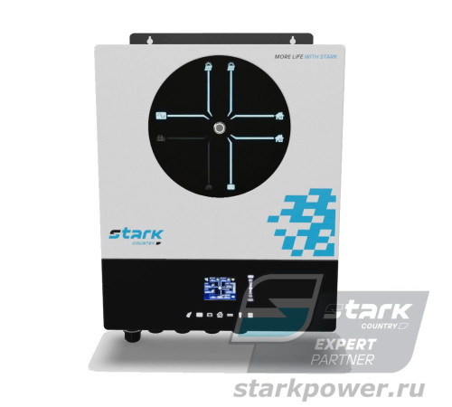 ИБП STARK COUNTRY 8000 INV SOLAR X - многофункциональный ИБП 8000 ВА с двумя MPPT-контроллерами