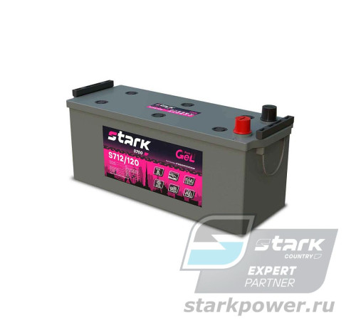 STARK S712/120 - гелевая аккумуляторная батарея 12В / 120Ач STARK S712/120 - гелевая аккумуляторная батарея 12В / 120Ач
