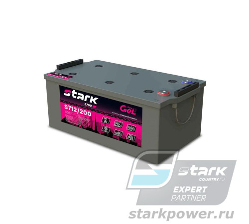 STARK S712/200 - гелевая аккумуляторная батарея 12В / 200Ач