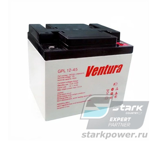 VENTURA GPL 12-45 - аккумуляторная батарея 12В / 45Ач