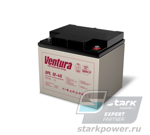 VENTURA GPL 12-45 - аккумуляторная батарея 12В / 45Ач